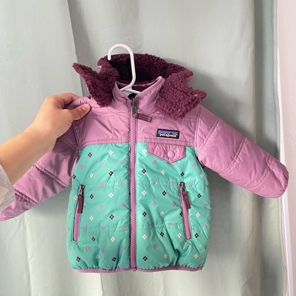 Patagonia Kids Jacket - Pink and Mint